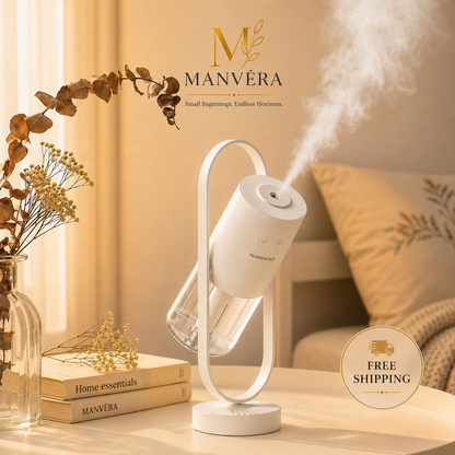 MANVÉRA Lumière Aroma Mist Diffuser & Night Light